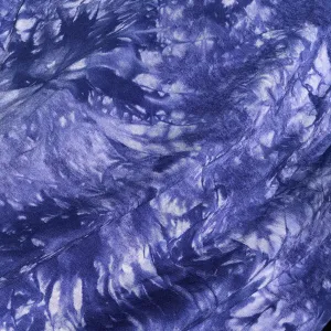 60” Bamboo 4-Way Stretch with Spandex Dark Purple Tie Dye Tie Dyed Apparel Jersey Knit Fabric By the Yard