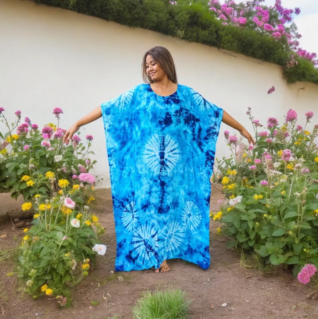 K1580- Hand Dyed Kaftan Dress