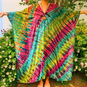 K231- Hand Dyed Kaftan Dress