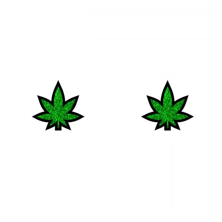 Marijuana Leaf Earrings