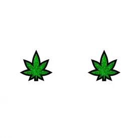 Marijuana Leaf Earrings