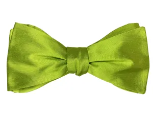 Vivid Lime Green Bow Tie